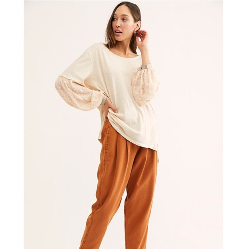 Free People Jade Long Sleeve Top
